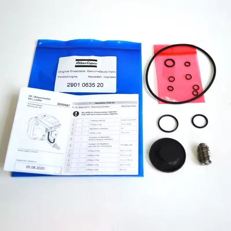 2901063520 ATLAS COPCO EWD330 Valve de vidange électronique Kit de maintenance du service de solénoïde