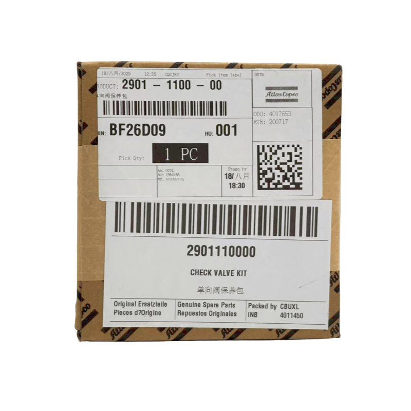 2901110000 ATLAS COPCO AIR AIR COMPRESSEUR CALNE TALVE RÉPARATION KIT