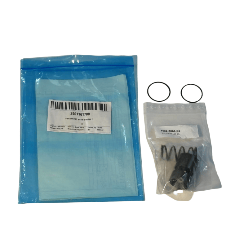 2901161700 Kit de thermostat de compresseur d'air de Copco ATLAS 60 degrés C pour compresseur à vis injecté à l'huile d'origine