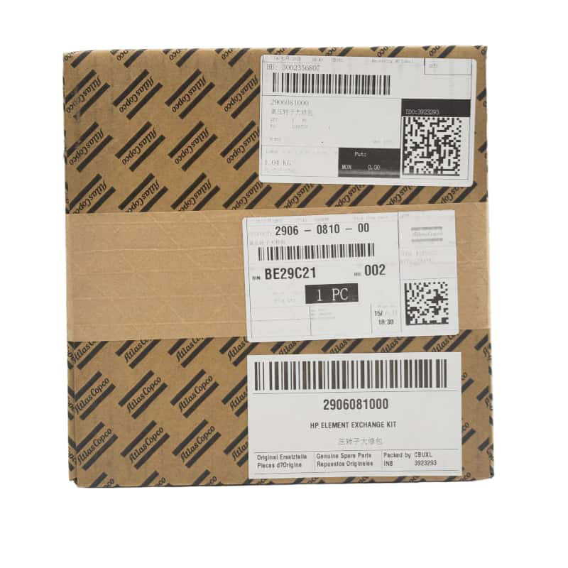 2906081000 ATLAS COPCO AIR AIR COMPRESSEUR HP Élément d'élément d'élément