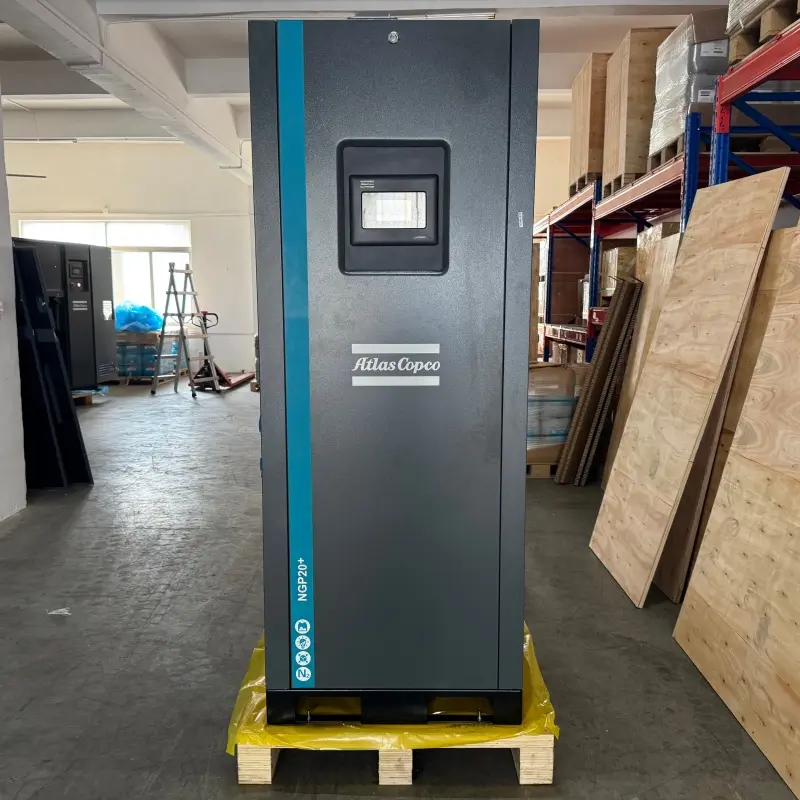 Générateur d'azote Atlas Copco NGP20+ PSA sur site, fourniture industrielle de N2 authentique