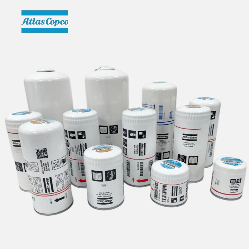 Pièces de rechange Atlas Copco, filtre à huile d'origine 161487499 1614874700 pour compresseur d'air industriel