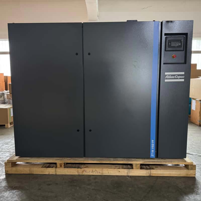 Atlas Copco ZT55 VSD FF | Compresseur d'air sans huile 55 kW pour l'industrie alimentaire pharmaceutique classe 0